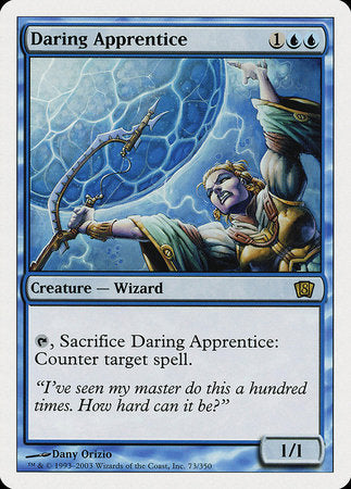 Daring Apprentice [Eighth Edition] | Exor Games Summserside
