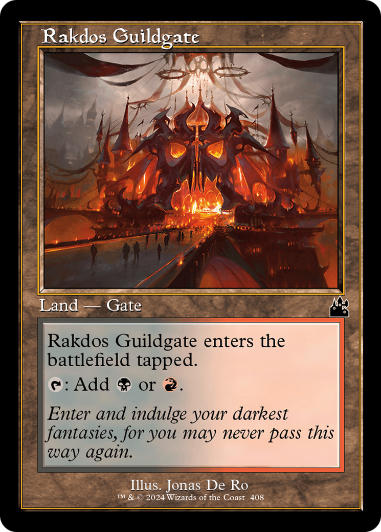 Rakdos Guildgate (Retro Frame) [Ravnica Remastered] | Exor Games Summserside