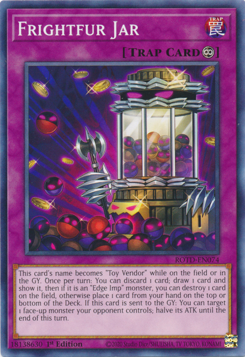 Frightfur Jar [ROTD-EN074] Common | Exor Games Summserside