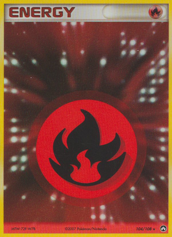 Fire Energy (104/108) [EX: Power Keepers] | Exor Games Summserside