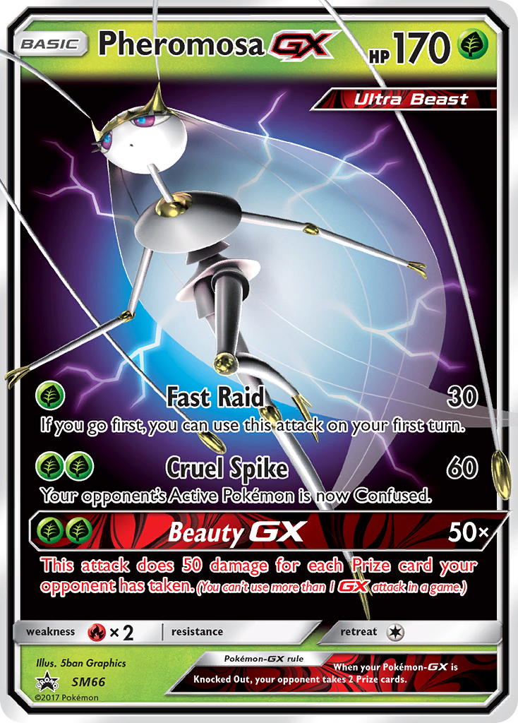 Pheromosa GX (SM66) [Sun & Moon: Black Star Promos] | Exor Games Summserside