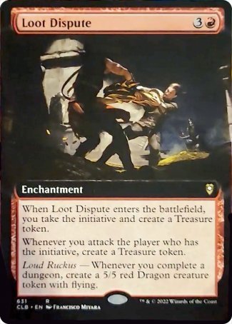 Loot Dispute (Extended Art) [Commander Legends: Battle for Baldur's Gate] | Exor Games Summserside