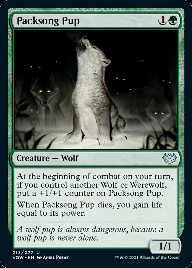 Packsong Pup [Innistrad: Crimson Vow] | Exor Games Summserside