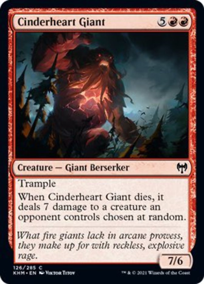 Cinderheart Giant [Kaldheim] | Exor Games Summserside