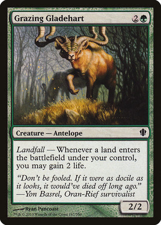 Grazing Gladehart [Commander 2013] | Exor Games Summserside