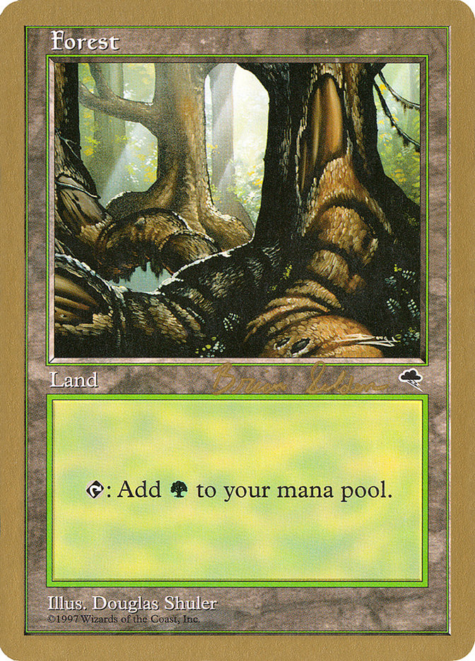 Forest (bs348) (Brian Selden) [World Championship Decks 1998] | Exor Games Summserside