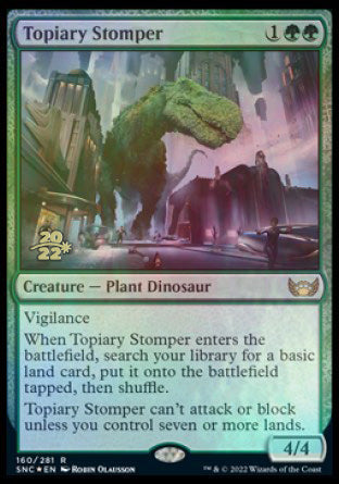 Topiary Stomper [Streets of New Capenna Prerelease Promos] | Exor Games Summserside