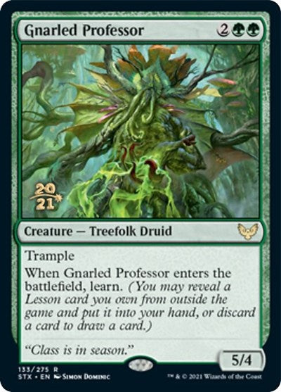 Gnarled Professor [Strixhaven: School of Mages Prerelease Promos] | Exor Games Summserside