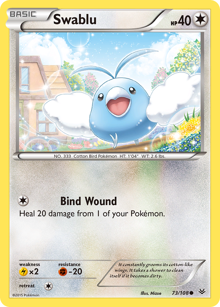 Swablu (73/108) [XY: Roaring Skies] | Exor Games Summserside