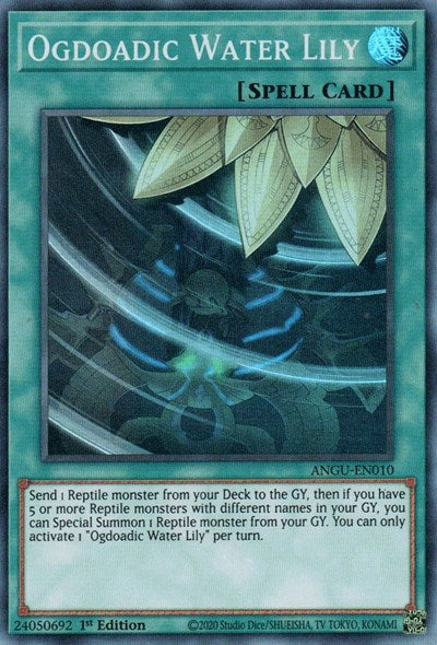 Ogdoadic Water Lily (Super Rare) [ANGU-EN010] Super Rare | Exor Games Summserside