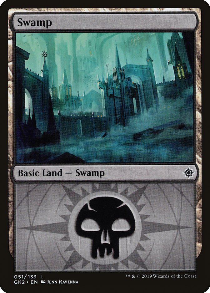 Swamp (51) [Ravnica Allegiance Guild Kit] | Exor Games Summserside