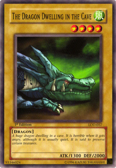 The Dragon Dwelling in the Cave [LOD-037] Common | Exor Games Summserside