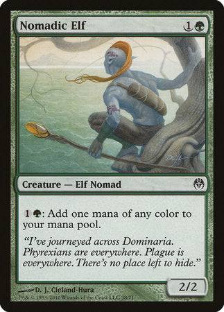 Nomadic Elf [Duel Decks: Phyrexia vs. the Coalition] | Exor Games Summserside