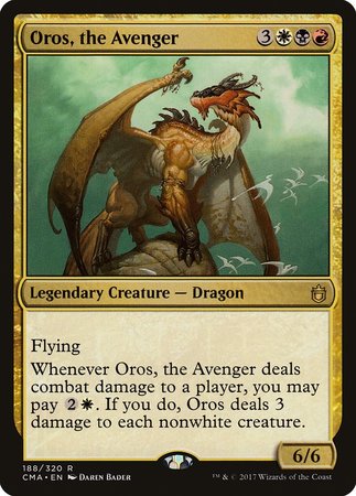 Oros, the Avenger [Commander Anthology] | Exor Games Summserside