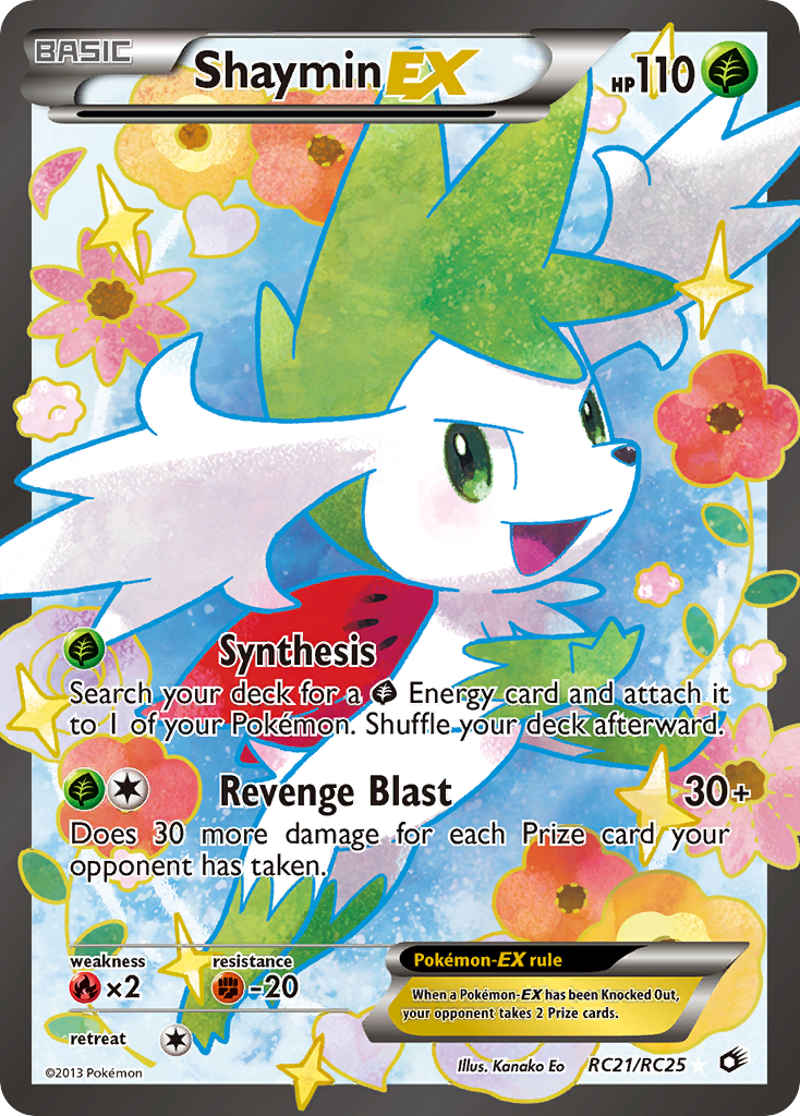 Shaymin EX (RC21/RC25) [Black & White: Legendary Treasures] | Exor Games Summserside