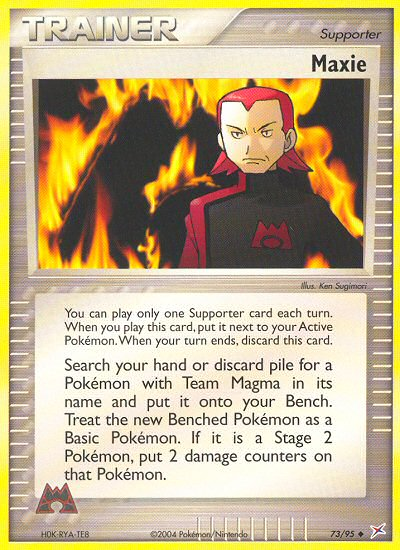 Maxie (73/95) [EX: Team Magma vs Team Aqua] | Exor Games Summserside