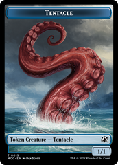 Tentacle // Human (26) Double-Sided Token [March of the Machine Commander Tokens] | Exor Games Summserside