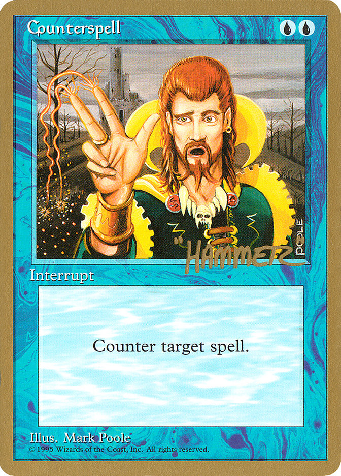 Counterspell (Shawn "Hammer" Regnier) [Pro Tour Collector Set] | Exor Games Summserside