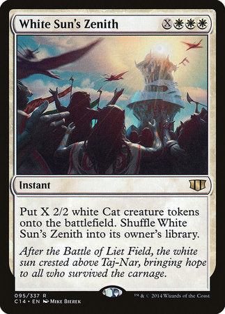 White Sun's Zenith [Commander 2014] | Exor Games Summserside