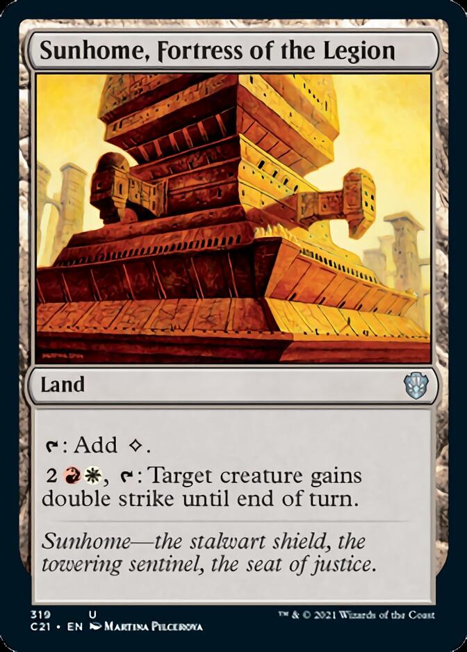 Sunhome, Fortress of the Legion [Commander 2021] | Exor Games Summserside