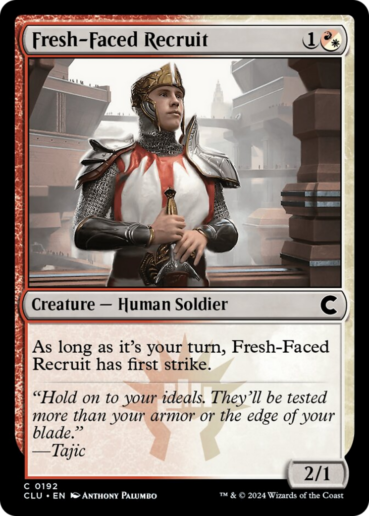 Fresh-Faced Recruit [Ravnica: Clue Edition] | Exor Games Summserside