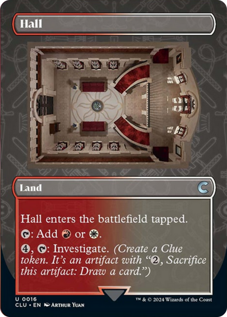 Hall (Borderless) [Ravnica: Clue Edition] | Exor Games Summserside