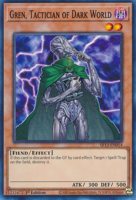 Gren, Tactician of Dark World [SR13-EN014] Common | Exor Games Summserside