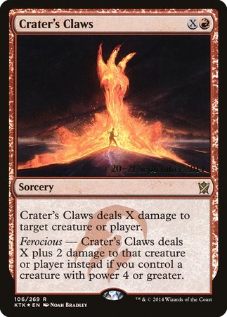 Crater's Claws [Khans of Tarkir Promos] | Exor Games Summserside