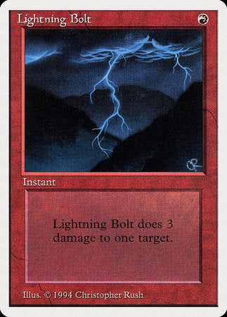 Lightning Bolt [Summer Magic / Edgar] | Exor Games Summserside