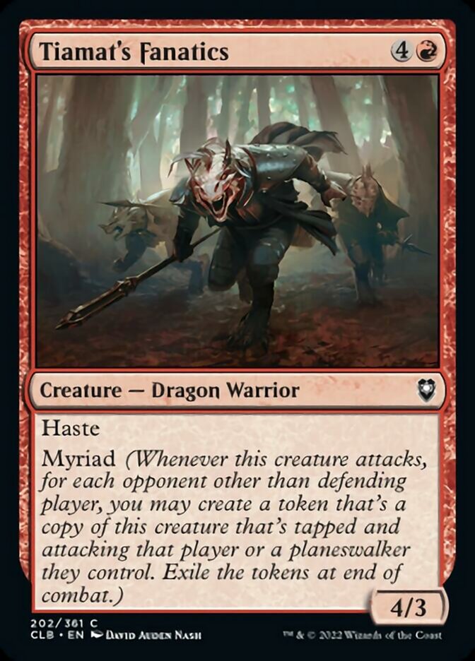Tiamat's Fanatics [Commander Legends: Battle for Baldur's Gate] | Exor Games Summserside