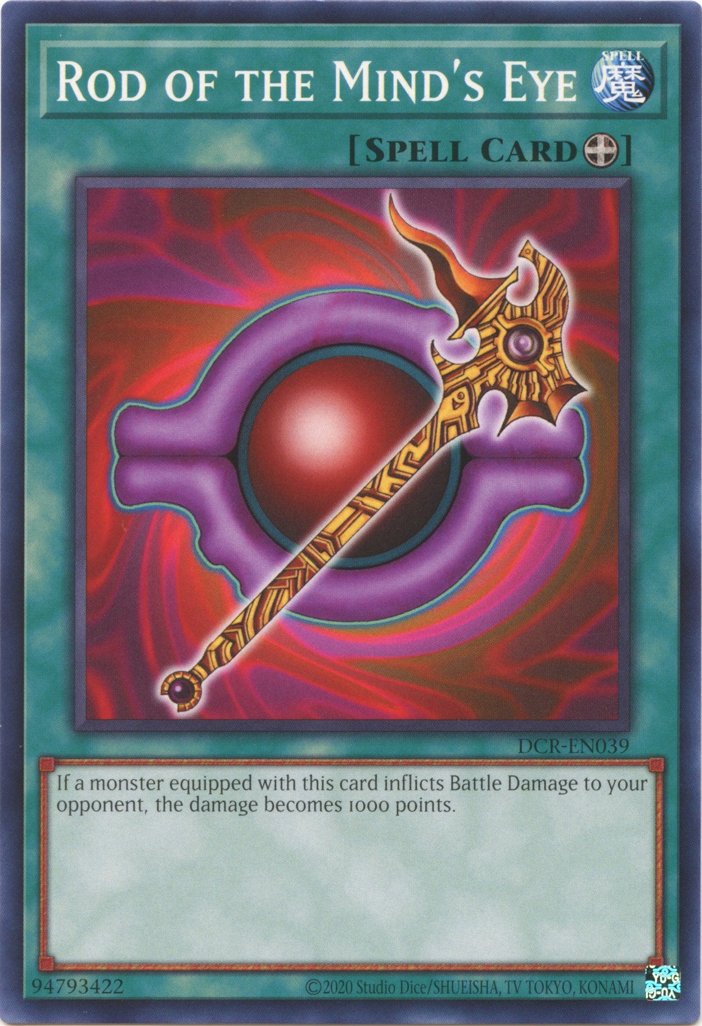 Rod of the Mind's Eye (25th Anniversary) [DCR-EN039] Common | Exor Games Summserside