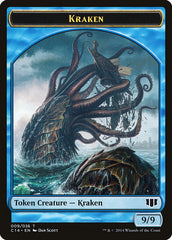 Kraken // Zombie (011/036) Double-sided Token [Commander 2014 Tokens] | Exor Games Summserside