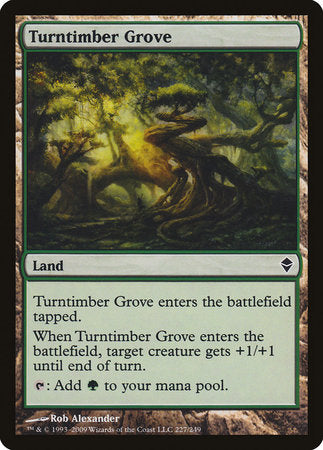 Turntimber Grove [Zendikar] | Exor Games Summserside