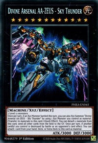 Divine Arsenal AA-ZEUS - Sky Thunder [PHRA-EN045] Secret Rare | Exor Games Summserside