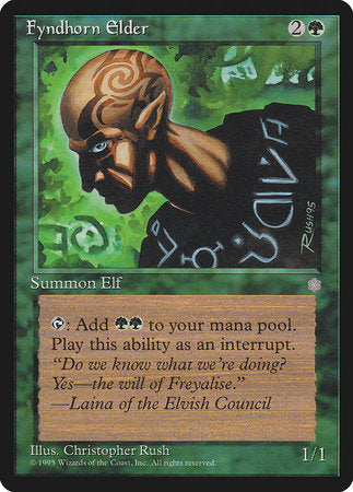 Fyndhorn Elder [Ice Age] | Exor Games Summserside