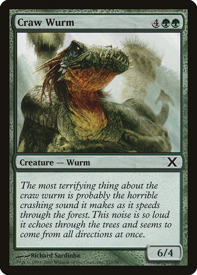 Craw Wurm [Tenth Edition] | Exor Games Summserside