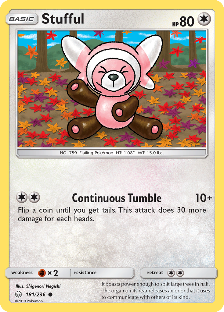 Stufful (181/236) [Sun & Moon: Cosmic Eclipse] | Exor Games Summserside