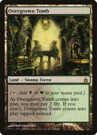 Overgrown Tomb [Ravnica: City of Guilds] | Exor Games Summserside