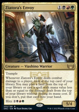 Ziatora's Envoy (Promo Pack) [Streets of New Capenna Promos] | Exor Games Summserside