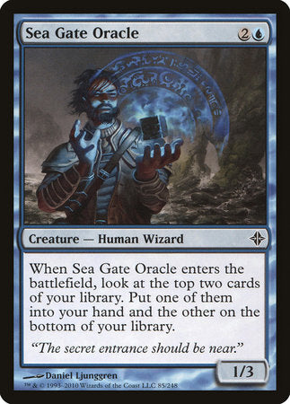 Sea Gate Oracle [Rise of the Eldrazi] | Exor Games Summserside