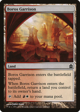 Boros Garrison [Commander 2011] | Exor Games Summserside