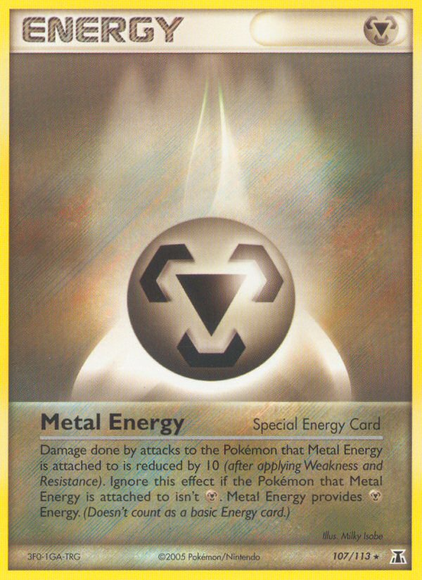 Metal Energy (107/113) [EX: Delta Species] | Exor Games Summserside