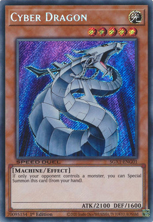 Cyber Dragon [SGX1-ENG01] Secret Rare | Exor Games Summserside