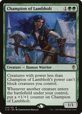 Champion of Lambholt [Commander 2016] | Exor Games Summserside