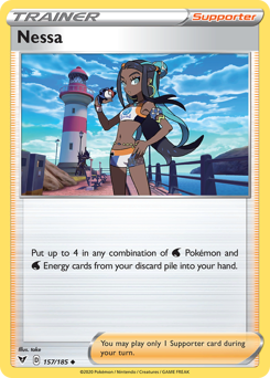 Nessa (157/185) [Sword & Shield: Vivid Voltage] | Exor Games Summserside