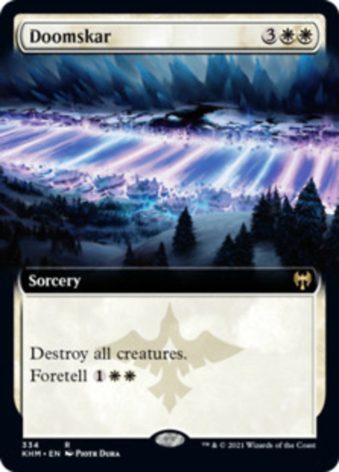 Doomskar (Extended Art) [Kaldheim] | Exor Games Summserside