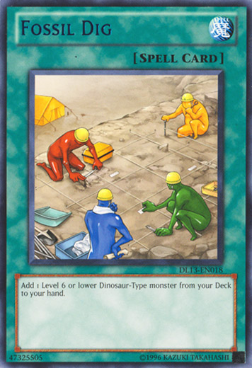 Fossil Dig (Blue) [DL13-EN018] Rare | Exor Games Summserside