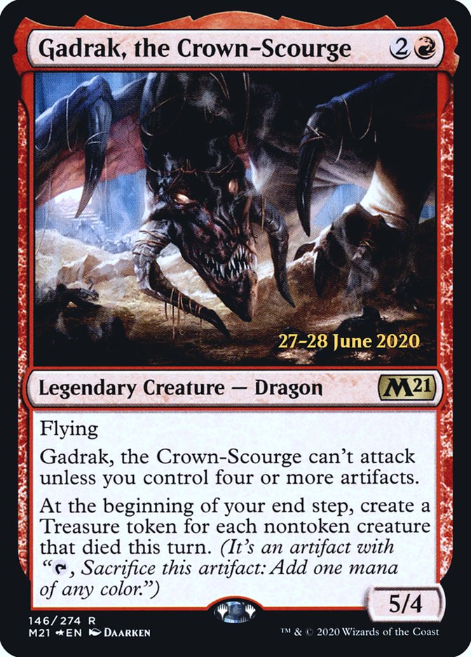 Gadrak, the Crown-Scourge  [Core Set 2021 Prerelease Promos] | Exor Games Summserside