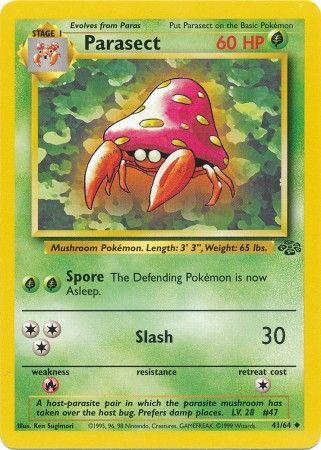 Parasect (41/64) [Jungle Unlimited] | Exor Games Summserside
