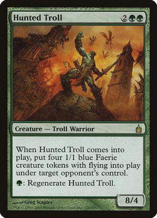 Hunted Troll [Ravnica: City of Guilds] | Exor Games Summserside